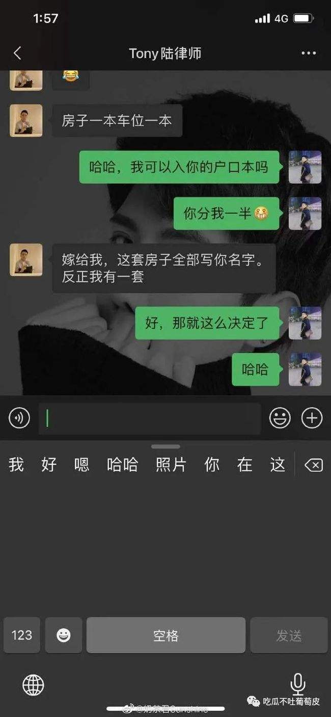 包含咱俩聊天记录咱俩约会记录图片的词条