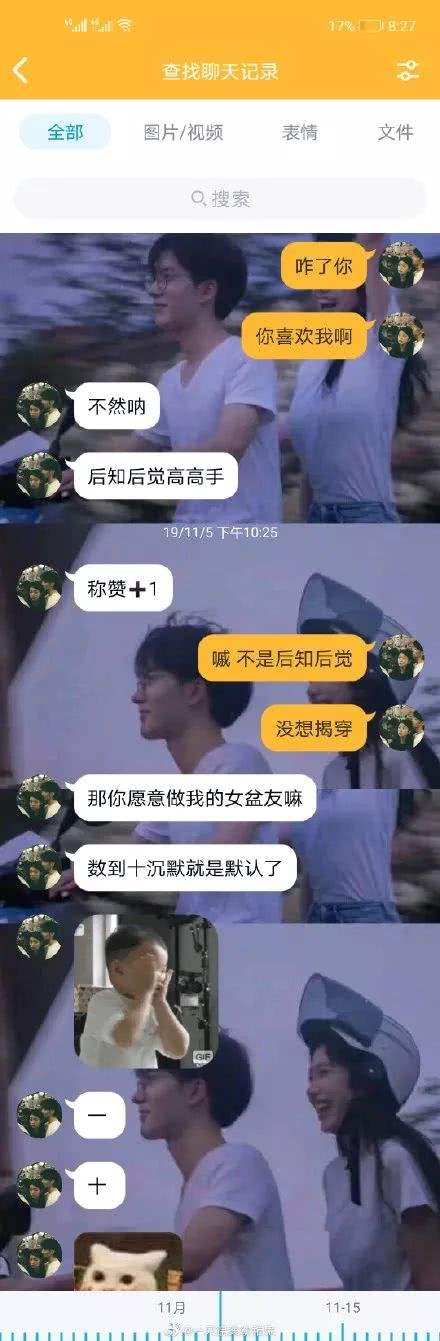 如何用聊天记录公开恋情的简单介绍