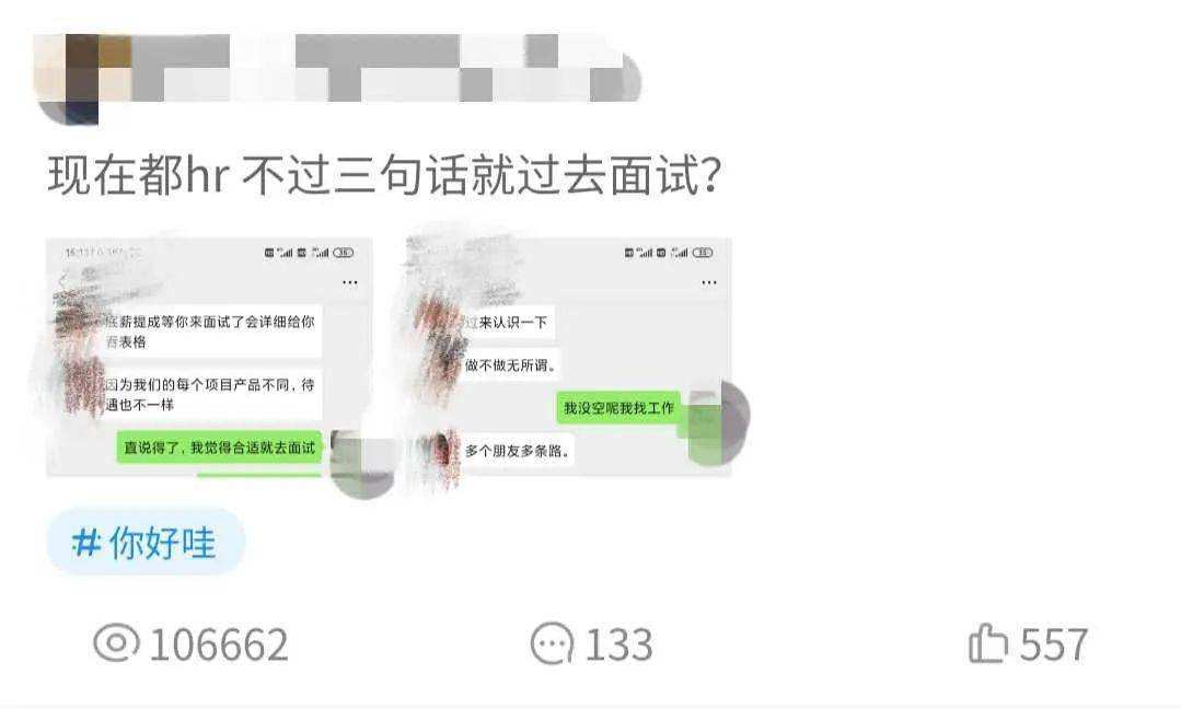 工作面试聊天记录(面试交流记录该怎么写)