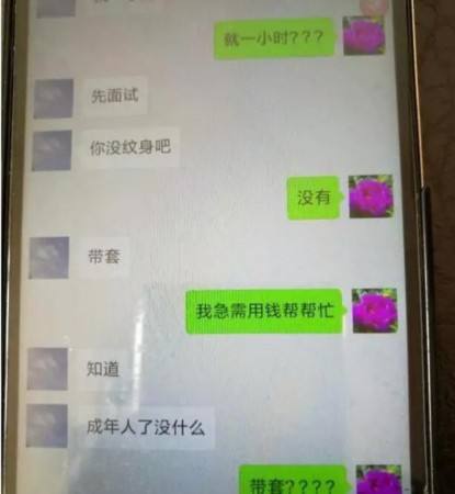 14岁少女和老师聊天记录的简单介绍