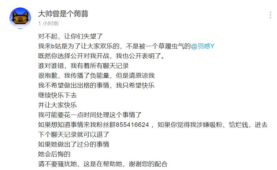 关于我感觉你在无中生有聊天记录视频的信息