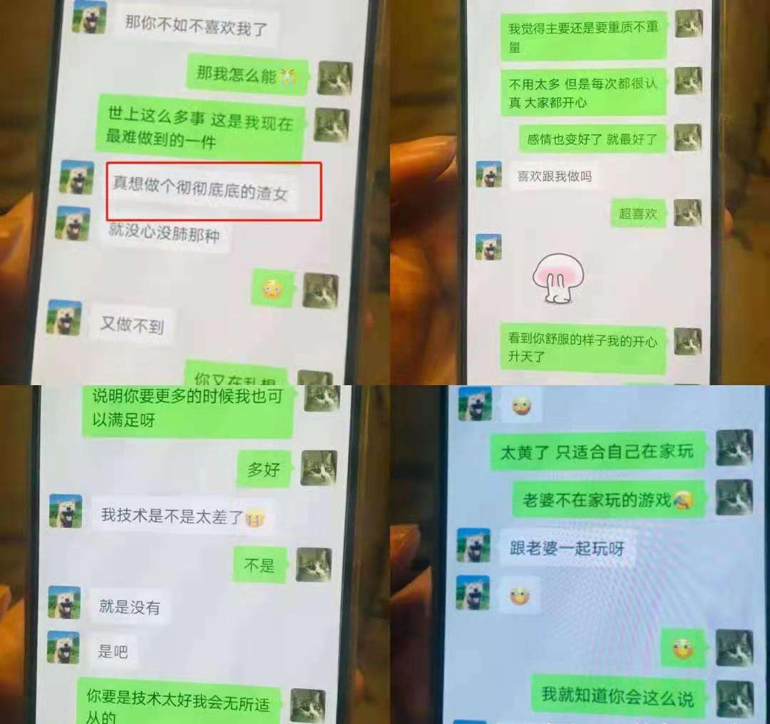 我老婆出轨聊天记录(有人发给我老婆出轨聊天记录)