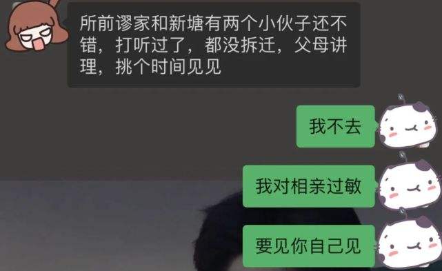 有关催婚的聊天记录(被亲妈催婚的聊天记录)
