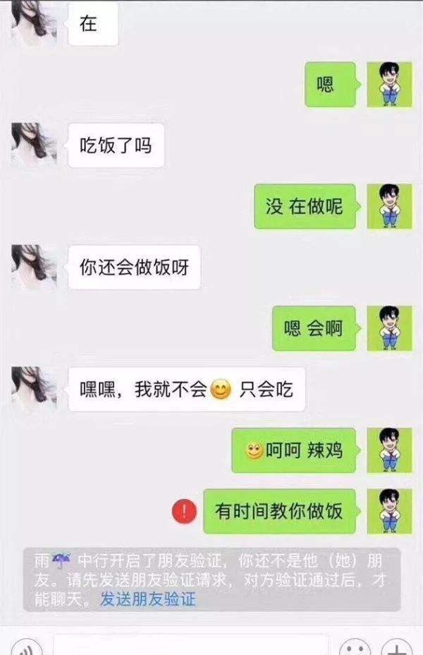 帮忙打饭聊天记录(帮忙打饭聊天记录截图)