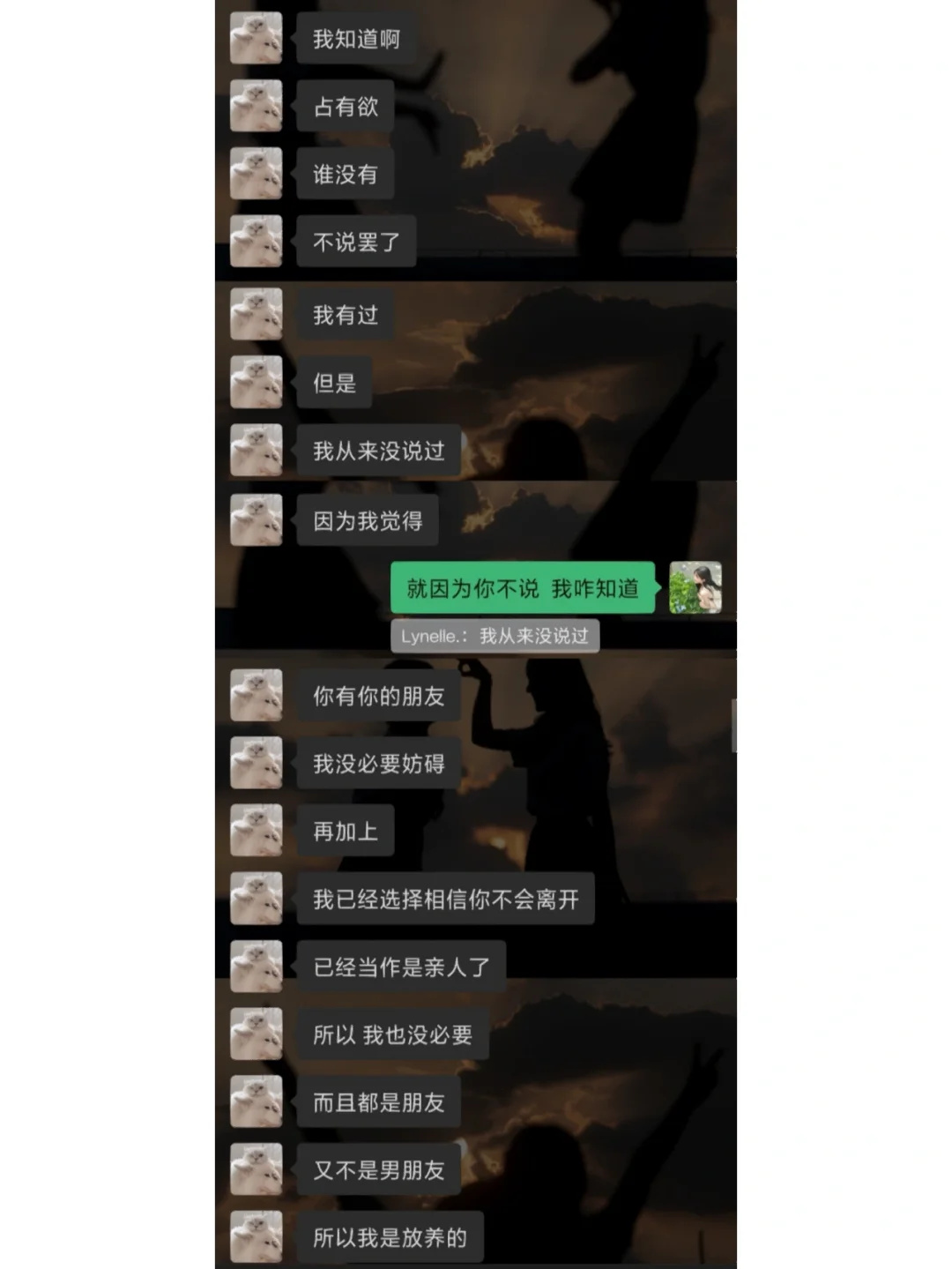 闺蜜与我聊天记录(闺蜜的聊天记录怎么写文案)